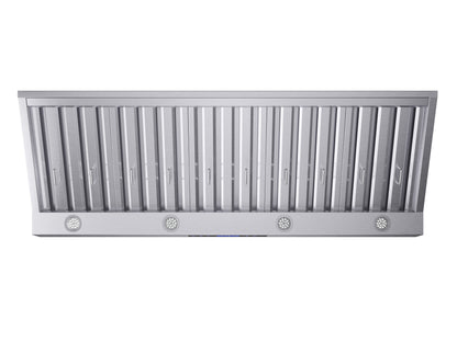 FORNO Palazzo 60-Inch Wall Mount Range Hood, 1000 CFM, Stainless Steel (FRHWM5030-60)