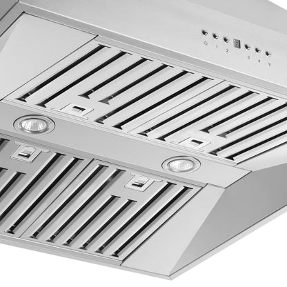 Forno Orvieto 30-Inch Wall-Mount Range Hood, 600 CFM, Stainless Steel (Model FRHWM5094-30)