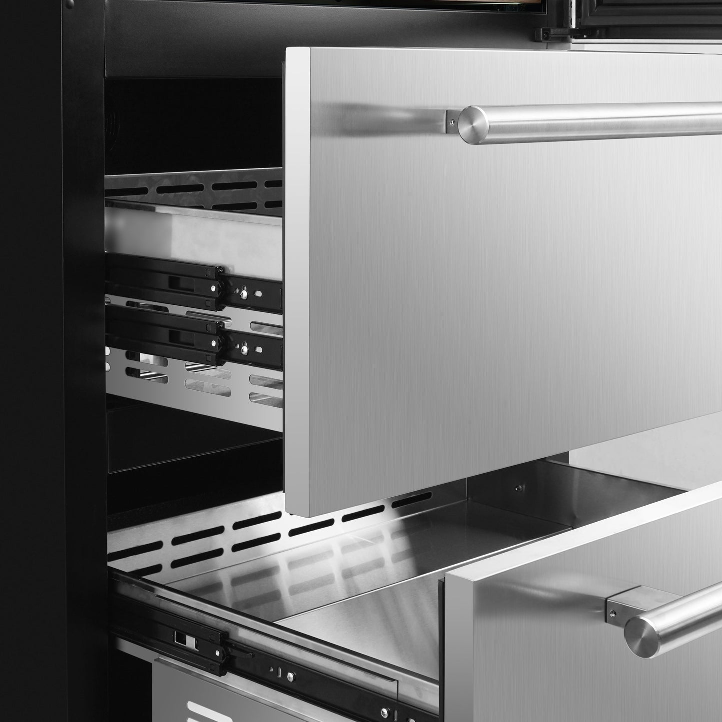 Forno Celano 30 in. Dual Zone Wine and Beverage Cooler 21.3 cu. ft. 150 Bottle 252 Can Stainless Steel (FWCDR6697-30S)