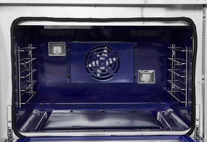 FORNO Package - 36 Inch Pro Gas Range, Wall Mount Range Hood, Refrigerator, Microwave Drawer, Dishwasher, AP-FFSGS6260-36-8