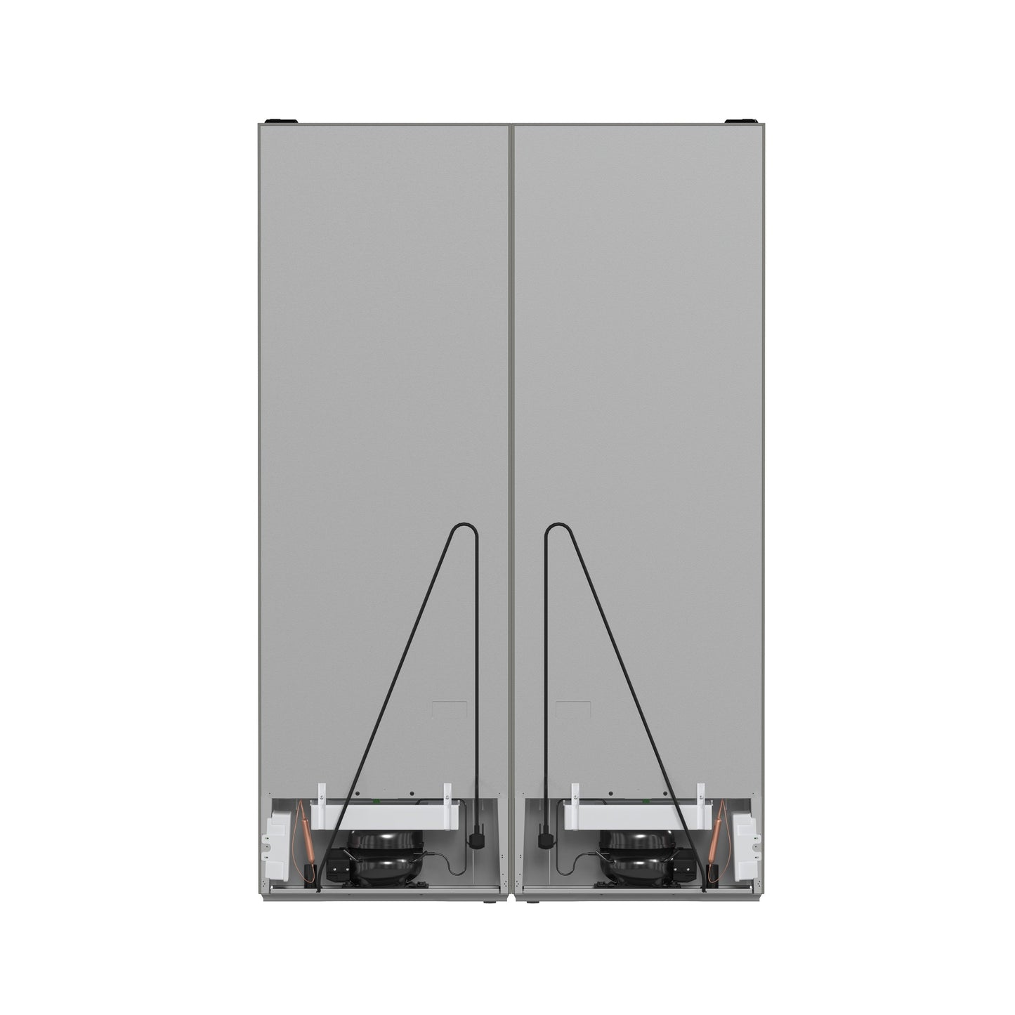 Forno Guardia 46.8-Inch Side-by-Side Refrigerator with Bottom Freezer, 21.6 cu ft, Stainless Steel (Model FFFFD1778-48)