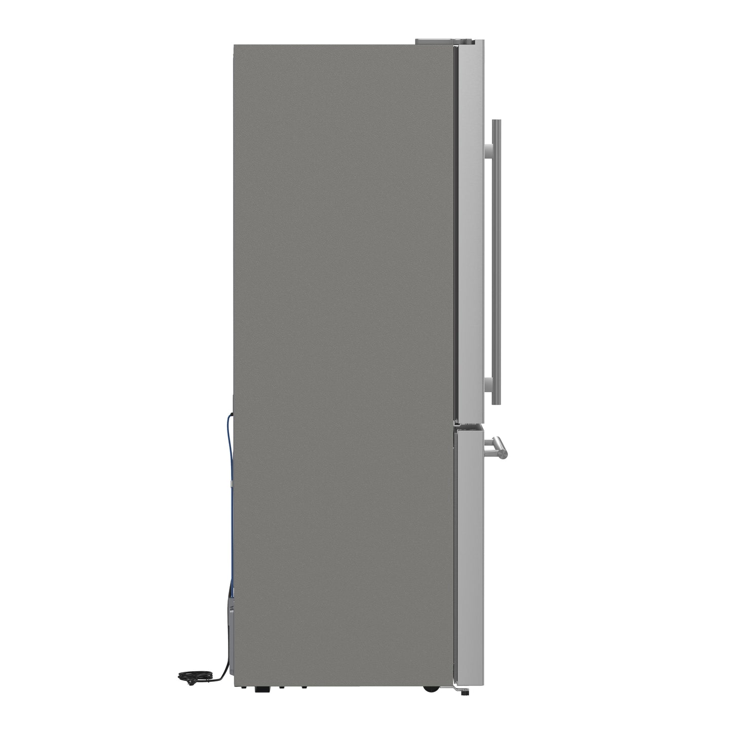 Forno Espresso Milano 31-Inch French Door Refrigerator with Bottom Freezer, 17.2 cu ft, Left Swing, Ice Maker, Stainless Steel, Model FFFFD1786-31S