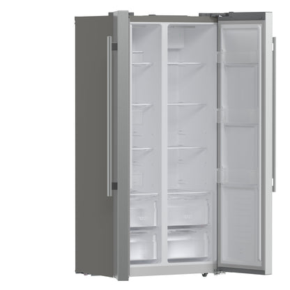 Forno Salerno 33-Inch Side-by-Side Built-In Refrigerator, 15.6 Cu. Ft., Stainless Steel (FFRBI1805-33SB)
