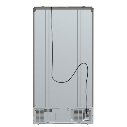 Forno Salerno 36-Inch Built-In Side-by-Side Refrigerator, 20 Cu. Ft., Water and Ice Dispenser, Model FFRBI1844-36SB