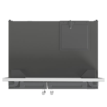 Forno Salerno 40-Inch Built-In Side-by-Side Refrigerator, 20 Cu. Ft., Water & Ice Dispenser, Stainless Steel with Grill Trim Kit (FFRBI1844-40SG)