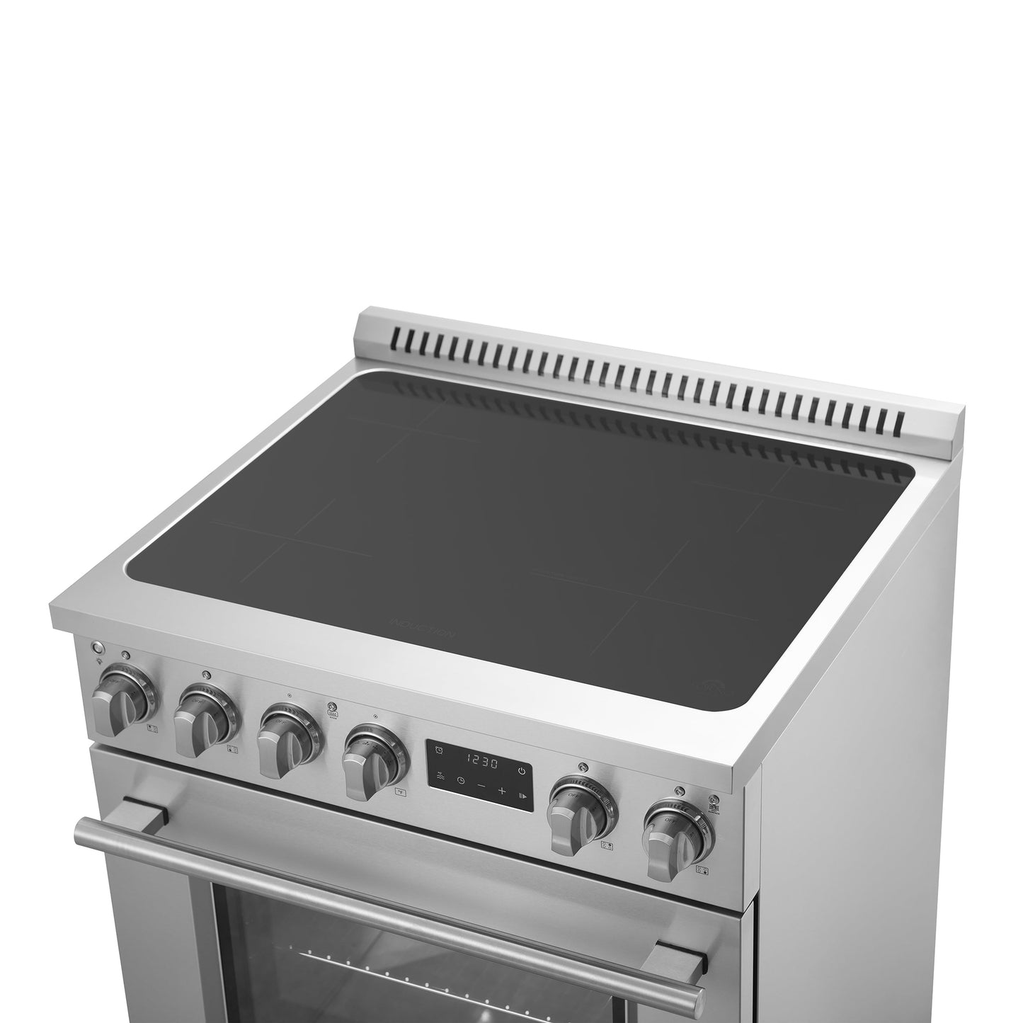 Forno Torino 30 in. 4.32 cu. ft. Induction Range with True Convection, Air Fry & Sous Vide, Stainless Steel, 240V (FFSIN0936-30)