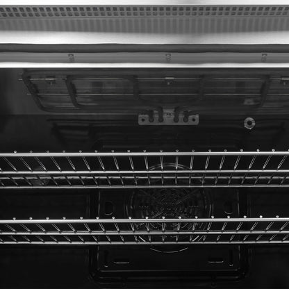 Forno Torino 36" Induction Range, 5.36 cu. ft. True Convection Oven with Air Fry and Sous Vide, Stainless Steel, 240V (FFSIN0936-36)