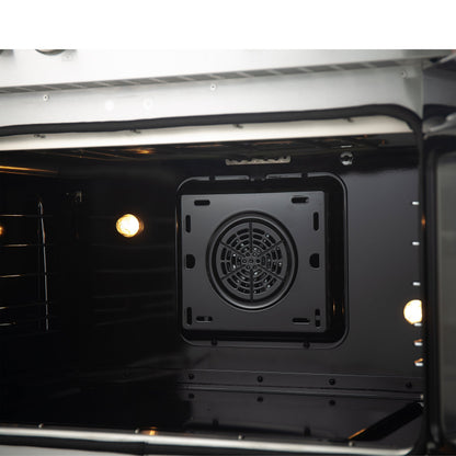 Forno Torino 36-Inch Induction Range with French Door Oven, 5.36 cu. ft., True Convection, Air Fry, Air Sous Vide, Stainless Steel, 240V (FFSIN0950-36)
