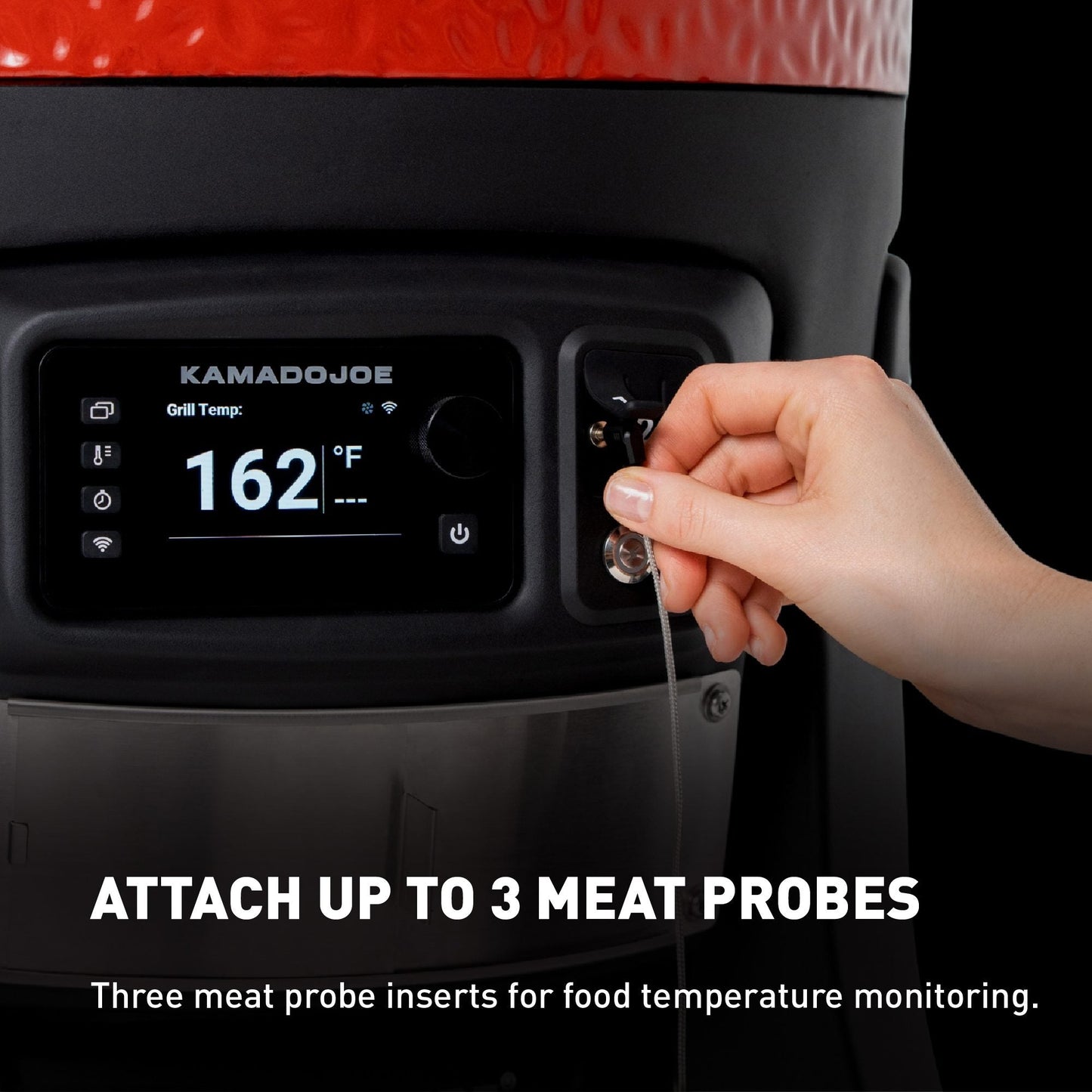 Kamado Joe® Classic Joe Konnected Joe 18" Digital Charcoal Grill and Smoker