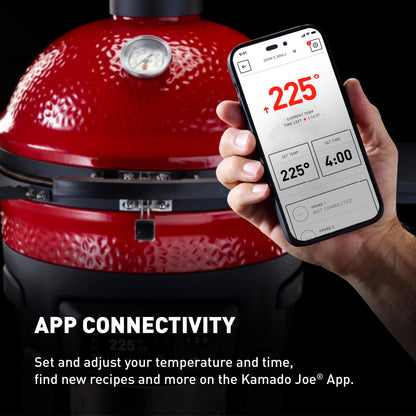 Kamado Joe® Big Joe Konnected Joe 24" Digital Charcoal Grill And Smoker