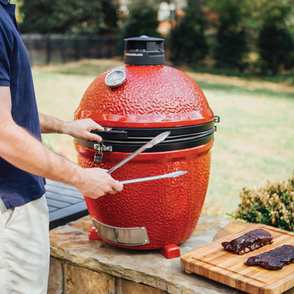 Kamado Joe® Classic Joe Series II Standalone 18" Charcoal Grill in Red