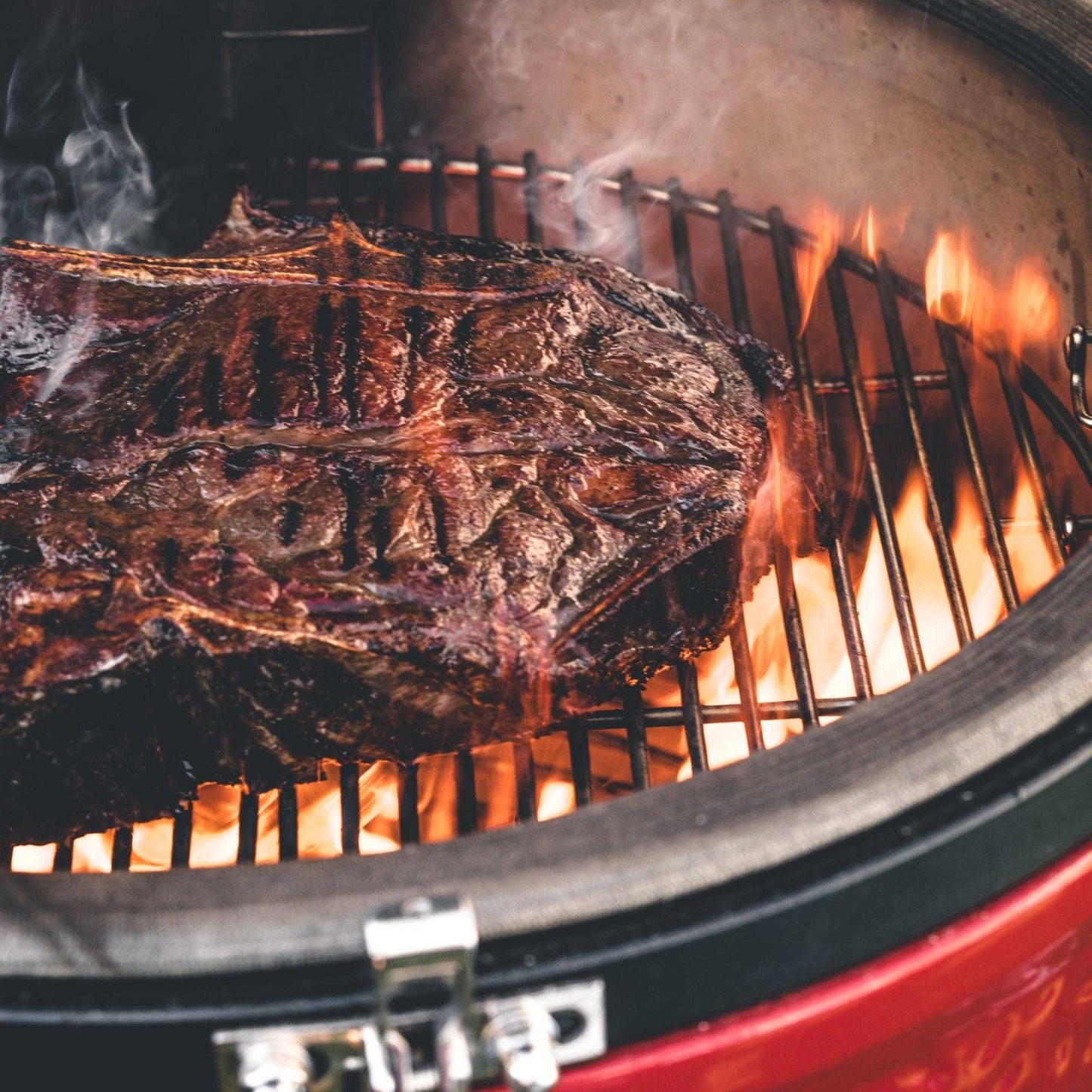 Kamado Joe® Classic Joe Series II Standalone 18" Charcoal Grill in Red