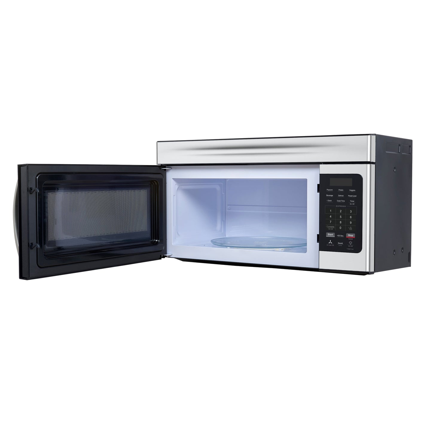 FORNO Scalo 30-Inch Over-the-Range Microwave, 1.6 Cu. Ft., 300 CFM Venting, Stainless Steel (Model FOTR3007-30)