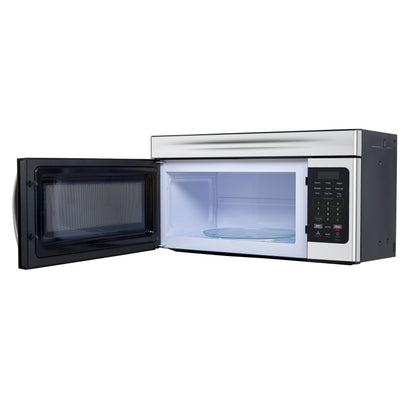 FORNO Scalo 30-Inch Over-the-Range Microwave, 1.6 Cu. Ft., 300 CFM Venting, Stainless Steel (Model FOTR3007-30)