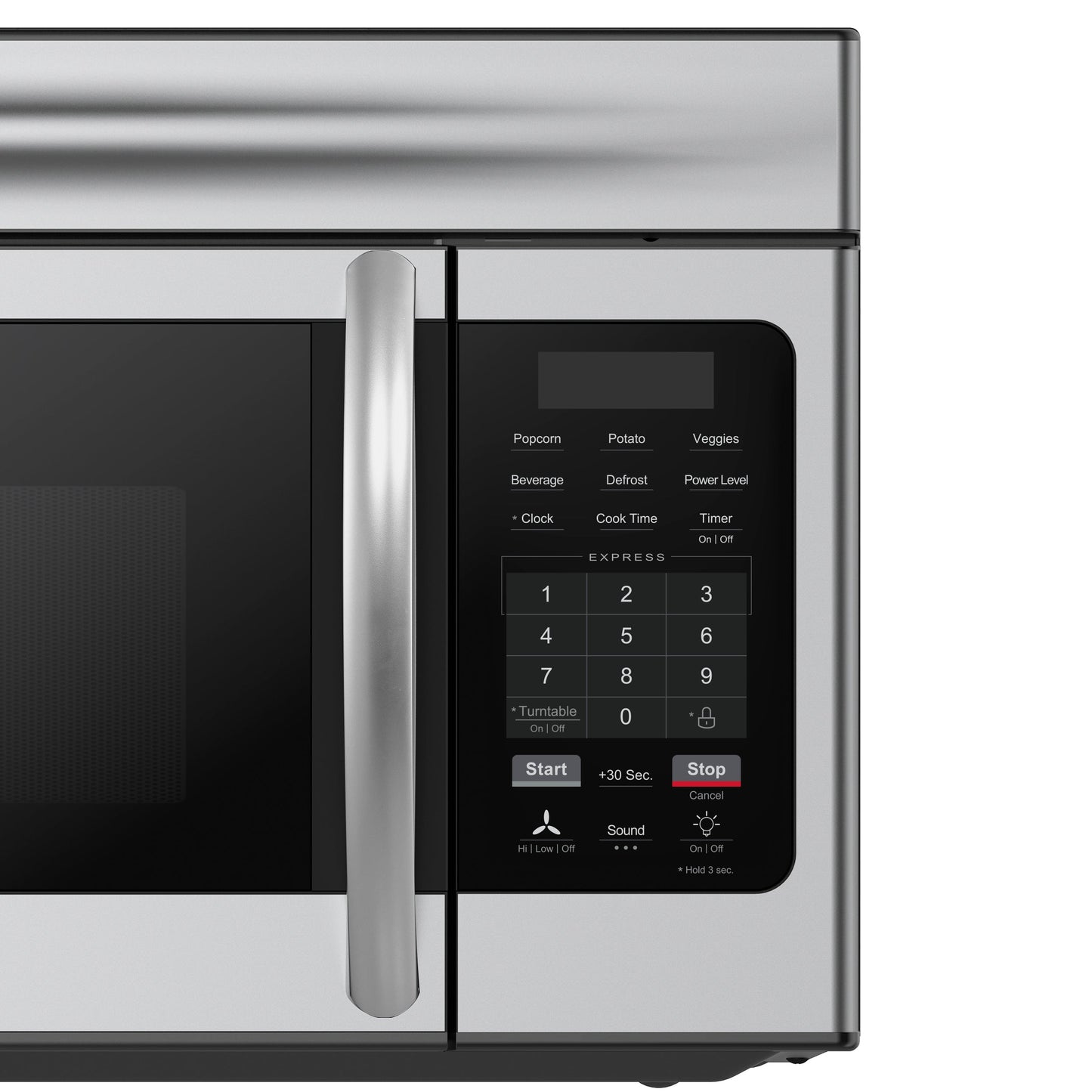 FORNO Scalo 30-Inch Over-the-Range Microwave, 1.6 Cu. Ft., 300 CFM Venting, Stainless Steel (Model FOTR3007-30)