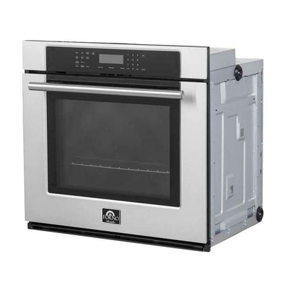 FORNO Villarosa 30-Inch Built-In Single Wall Oven, Stainless Steel, Self-Cleaning, Model FBOEL1358-30