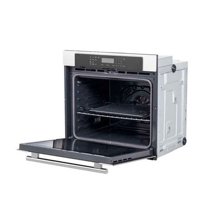 FORNO Villarosa 30-Inch Built-In Single Wall Oven, Stainless Steel, Self-Cleaning, Model FBOEL1358-30