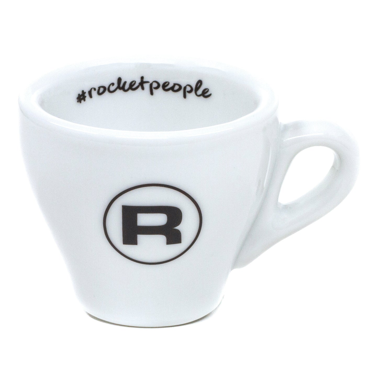 Rocket Espresso 6 Piece Espresso Cup and Saucer Set - White