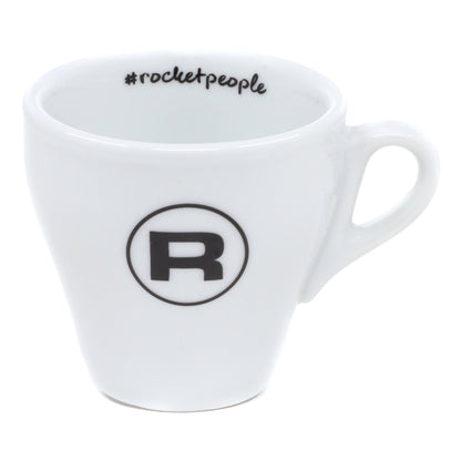 Rocket Espresso 6 Piece Flat White Cup and Saucer Set - White