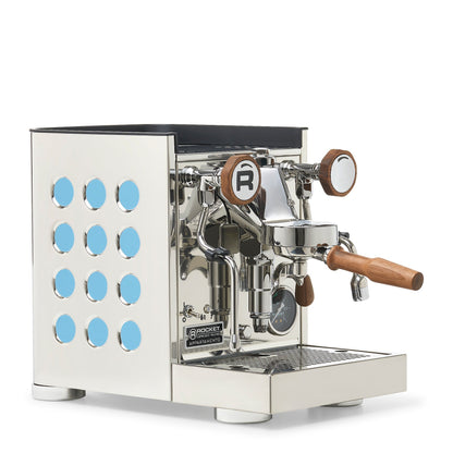 Rocket Espresso Appartamento TCA Espresso Machine - Stainless Steel with Black Stripe