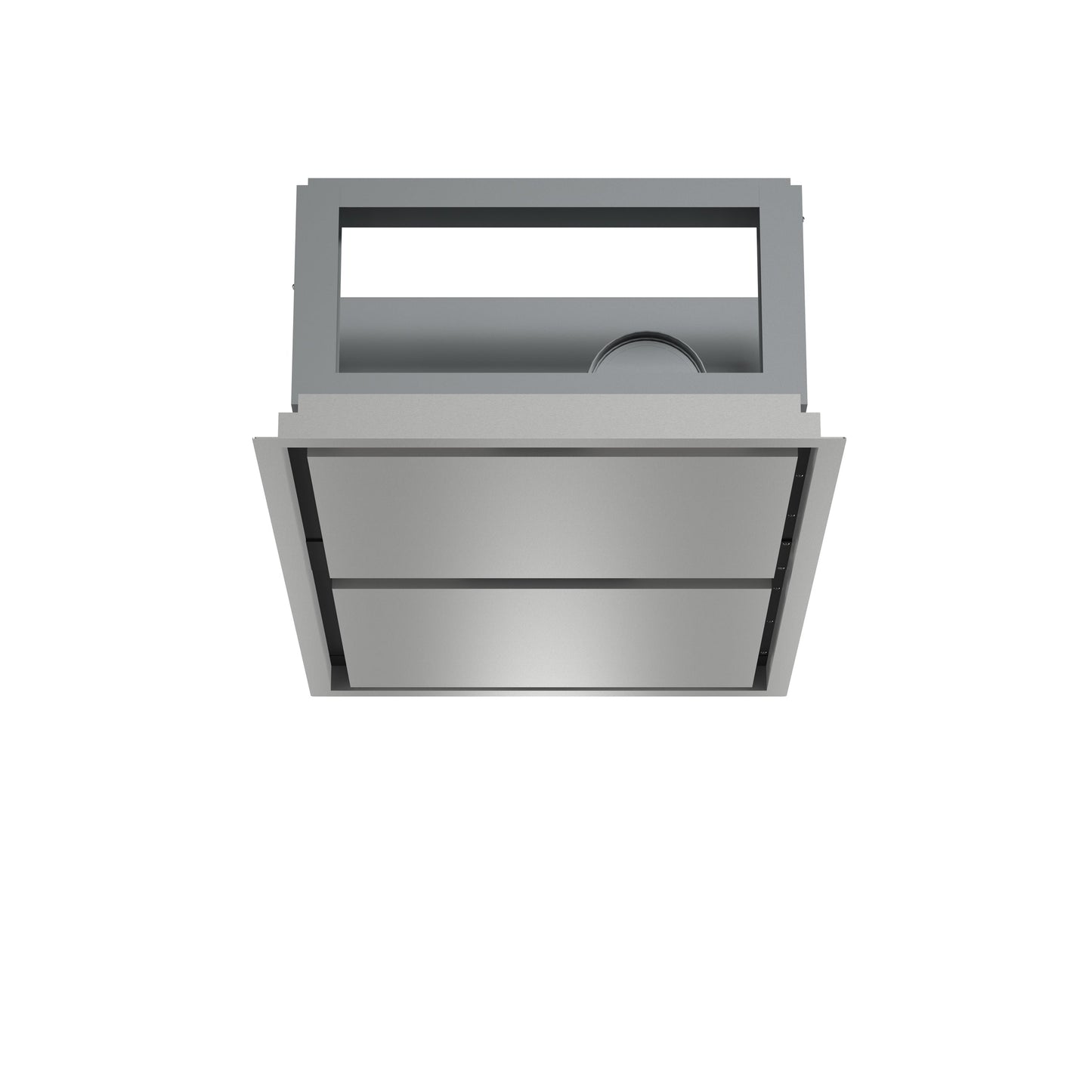 Forno Arezzo 44-Inch Ceiling-Mount Range Hood, 1200 CFM, Stainless Steel (FRHRE5312-44)