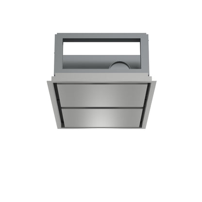 Forno Arezzo 44-Inch Ceiling-Mount Range Hood, 1200 CFM, Stainless Steel (FRHRE5312-44)