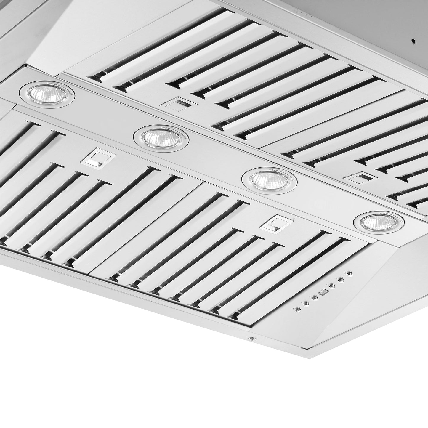 Forno Altilia 36 Inch Insert Range Hood 1200 CFM Stainless Steel FRHRE5337-36