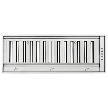 Forno Frassanito 30-Inch Ceiling-Mount Range Hood, 450 CFM, Stainless Steel (FRHRE5346-30)