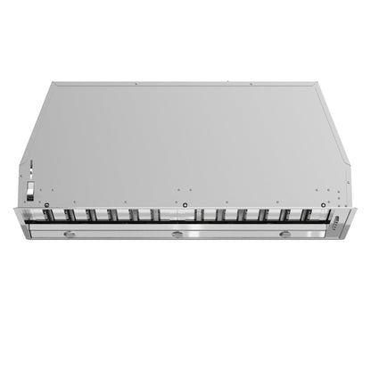 Forno Frassanito 30-Inch Ceiling-Mount Range Hood, 450 CFM, Stainless Steel (FRHRE5346-30)
