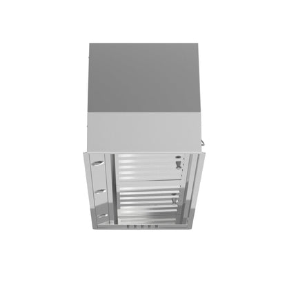 Forno Frassanito 30-Inch Ceiling-Mount Range Hood, 450 CFM, Stainless Steel (FRHRE5346-30)