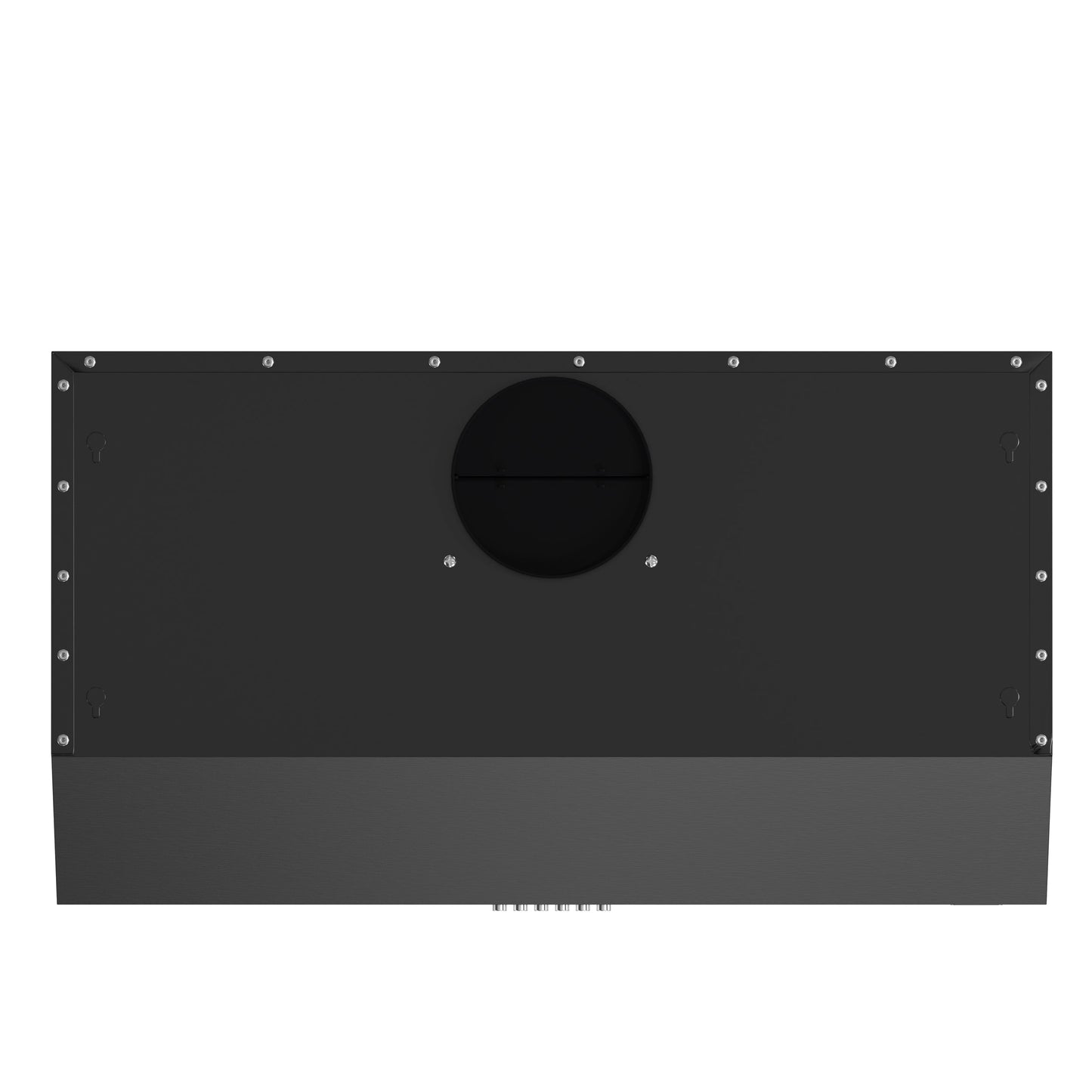 Forno Bari 30-Inch Under-Cabinet Range Hood, 400 CFM, Black with Antique Brass Handles (FRHUC5255-30BLK)