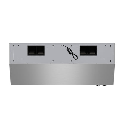 Forno Biagio 60 in. Wall-Mounted Range Hood, 1200 CFM, Stainless Steel (Model FRHWM5009-60)