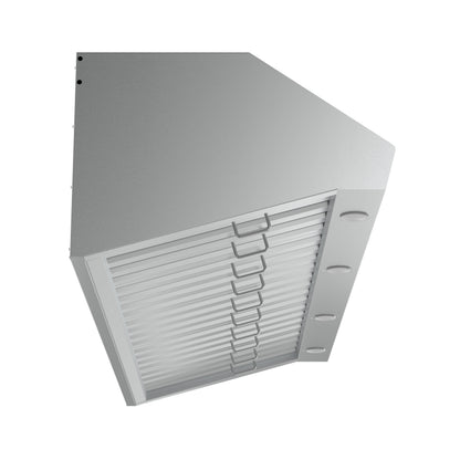 FORNO Palazzo 60-Inch Wall Mount Range Hood, 1000 CFM, Stainless Steel (FRHWM5030-60)