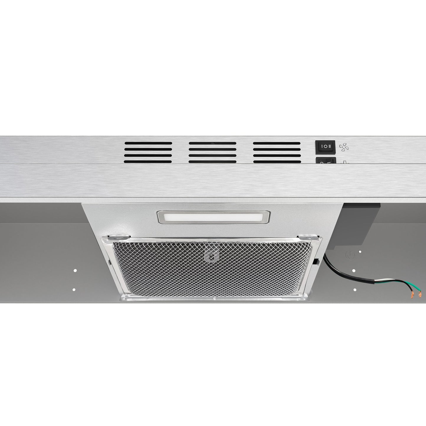 FORNO Cappa 30-Inch Under-Cabinet Convertible Range Hood, 200 CFM, Stainless Steel (Model FRHUC5200-30)