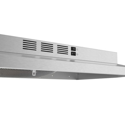 FORNO Cappa 30-Inch Under-Cabinet Convertible Range Hood, 200 CFM, Stainless Steel (Model FRHUC5200-30)