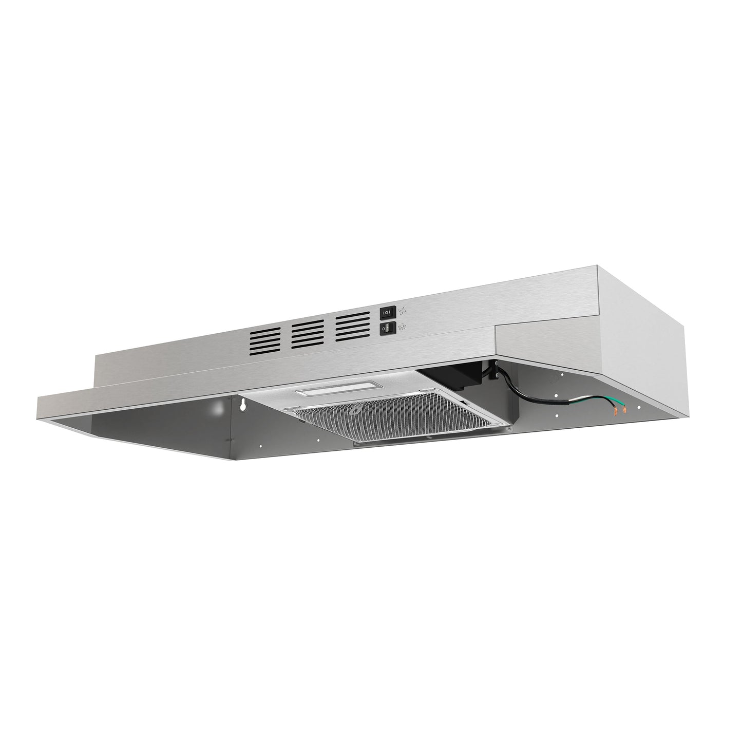 FORNO Cappa 30-Inch Under-Cabinet Convertible Range Hood, 200 CFM, Stainless Steel (Model FRHUC5200-30)