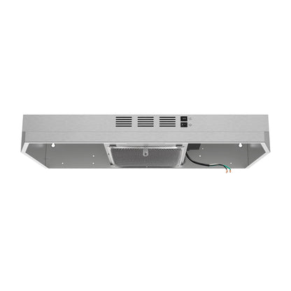 FORNO Cappa 30-Inch Under-Cabinet Convertible Range Hood, 200 CFM, Stainless Steel (Model FRHUC5200-30)