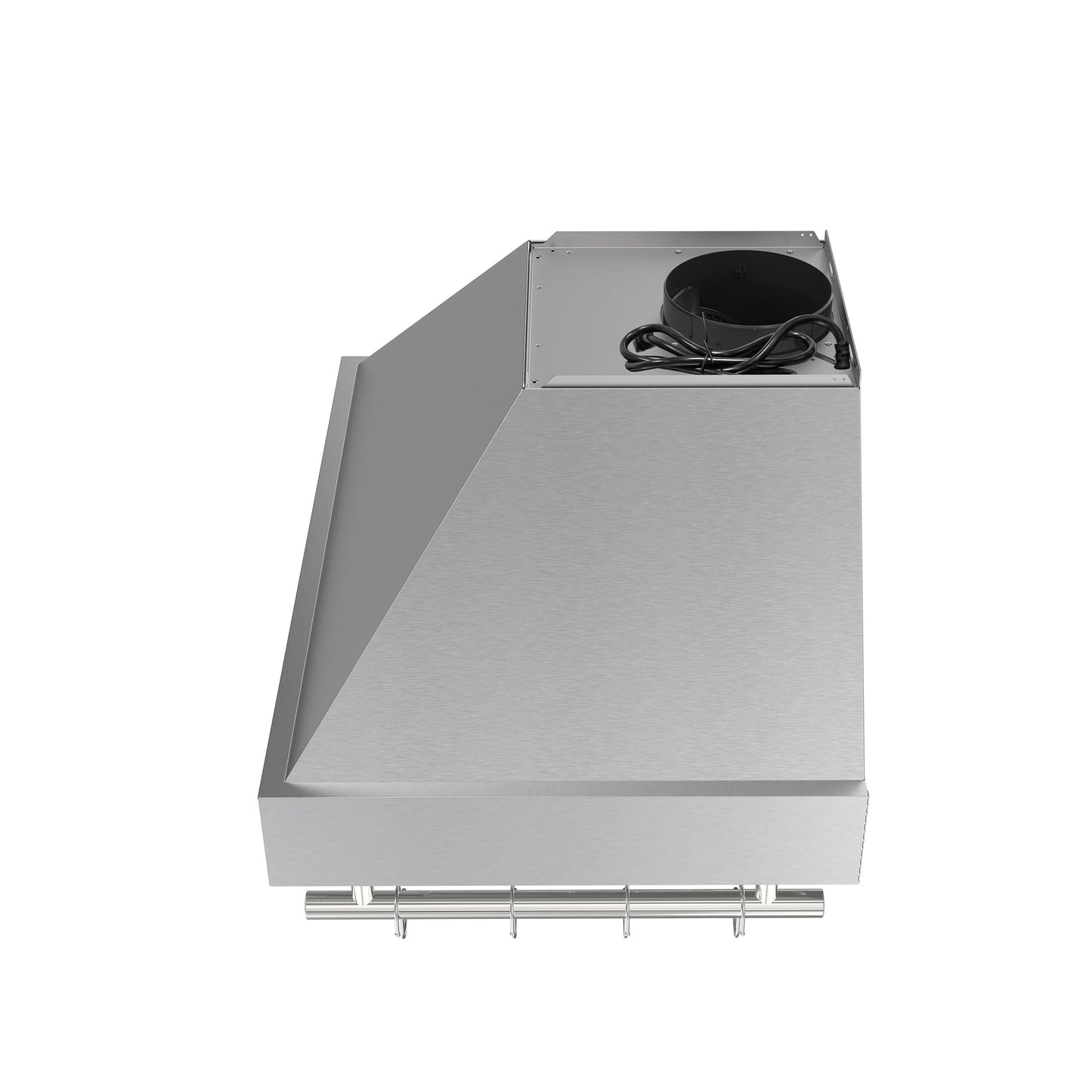 FORNO Venezia 30-Inch Wall-Mount Ducted Range Hood, 370 CFM, Touch Controls, LED Lighting, Stainless Steel (FRHWM5503-30)