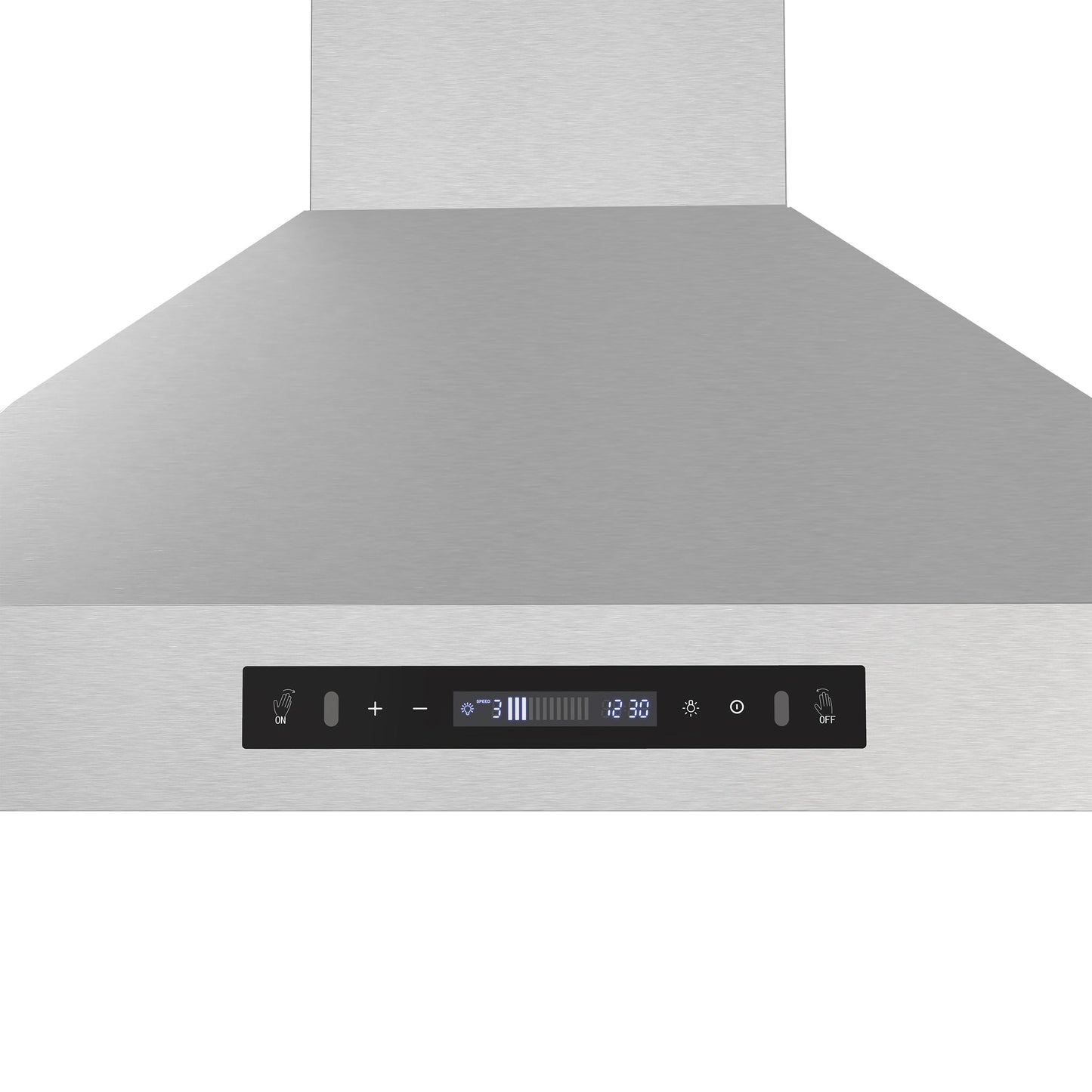 Forno Venezia 36-Inch Wall-Mounted Ducted Range Hood, 370 CFM, Stainless Steel, Touch Controls, LED Lighting (Model FRHWM5503-36)