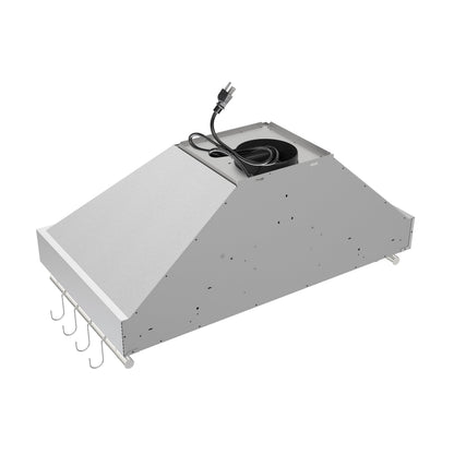 Forno Venezia 36-Inch Wall-Mounted Ducted Range Hood, 370 CFM, Stainless Steel, Touch Controls, LED Lighting (Model FRHWM5503-36)