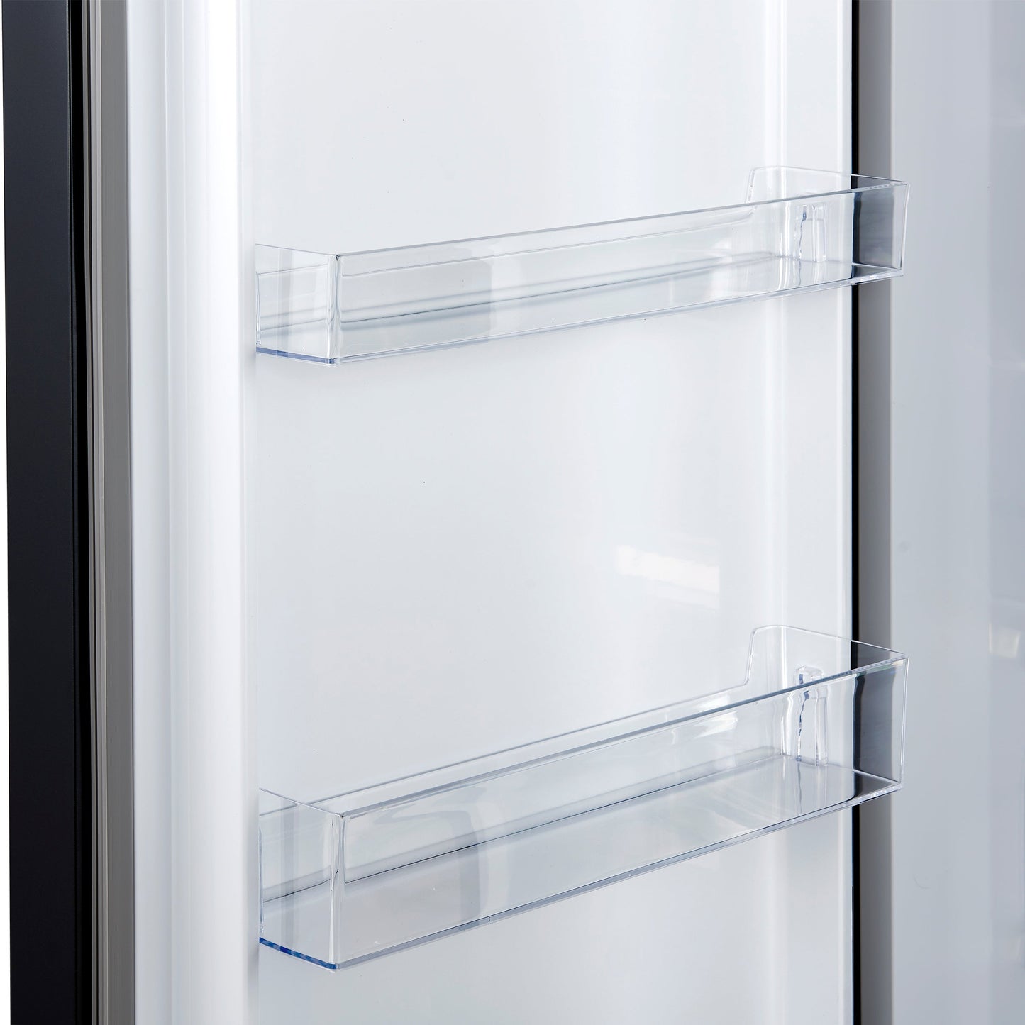 FORNO Maderno 60-Inch Convertible Refrigerator Freezer Combo, 27.2 cu ft, Dual Zone, Black with Stainless Steel Handles, Trim Kit Included – FFFFD1722-60MG-BLK