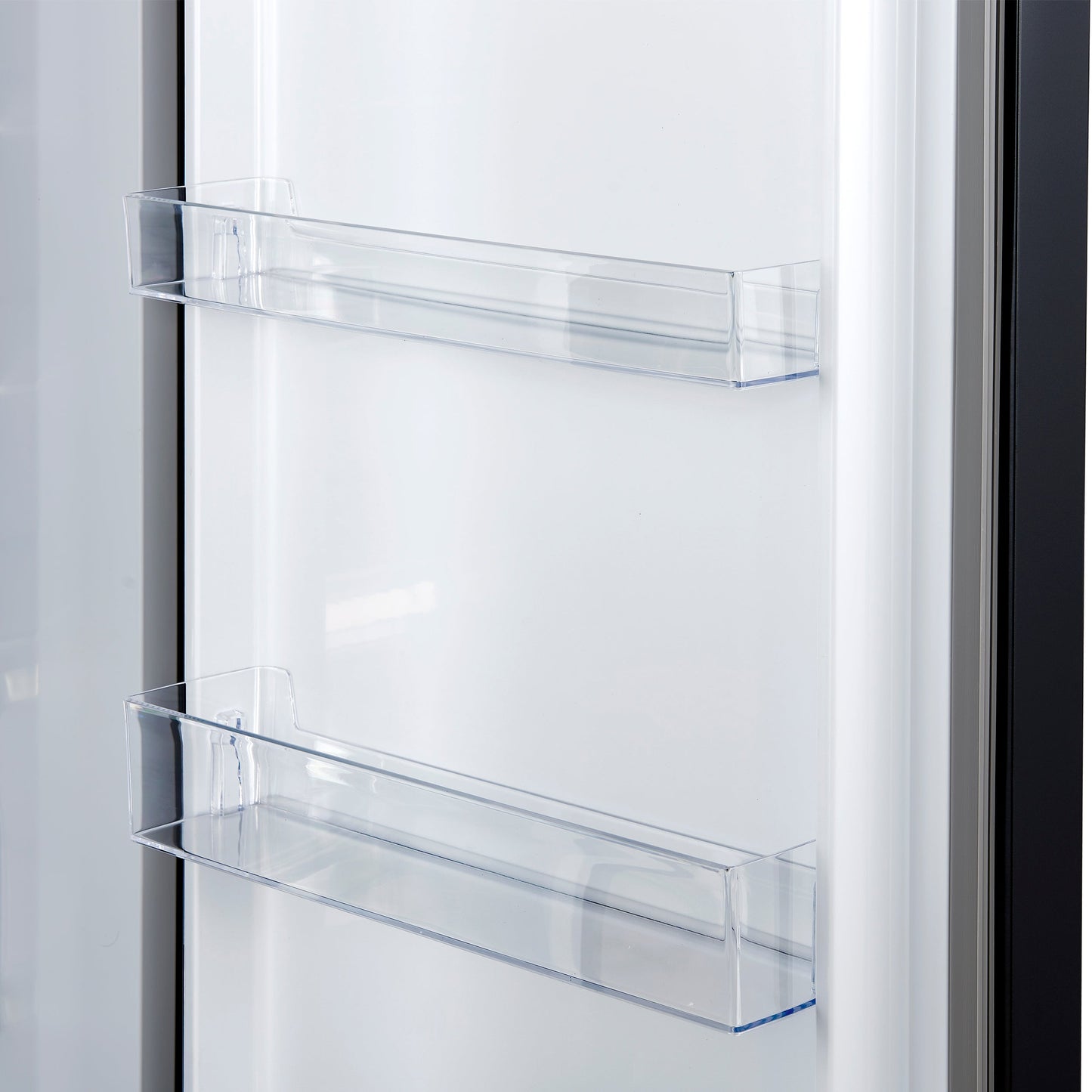 FORNO Maderno 60-Inch Convertible Refrigerator Freezer Combo, 27.2 cu ft, Dual Zone, Black with Stainless Steel Handles, Trim Kit Included – FFFFD1722-60MG-BLK
