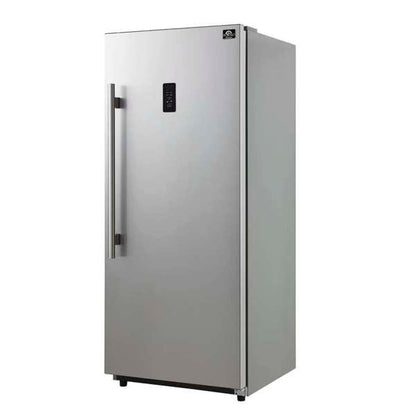 FORNO Fortezza 28-Inch Right-Hinge Convertible Refrigerator/Freezer, Stainless Steel, Digital Controls (Model FFFFD1738-28RS)