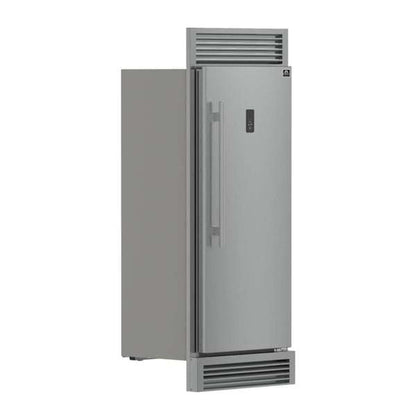 FORNO Fortezza 32-Inch Right-Swing Built-In Convertible Refrigerator/Freezer with Digital Controls and Grill Trim Kit, Model FFFFD1738-32RSG