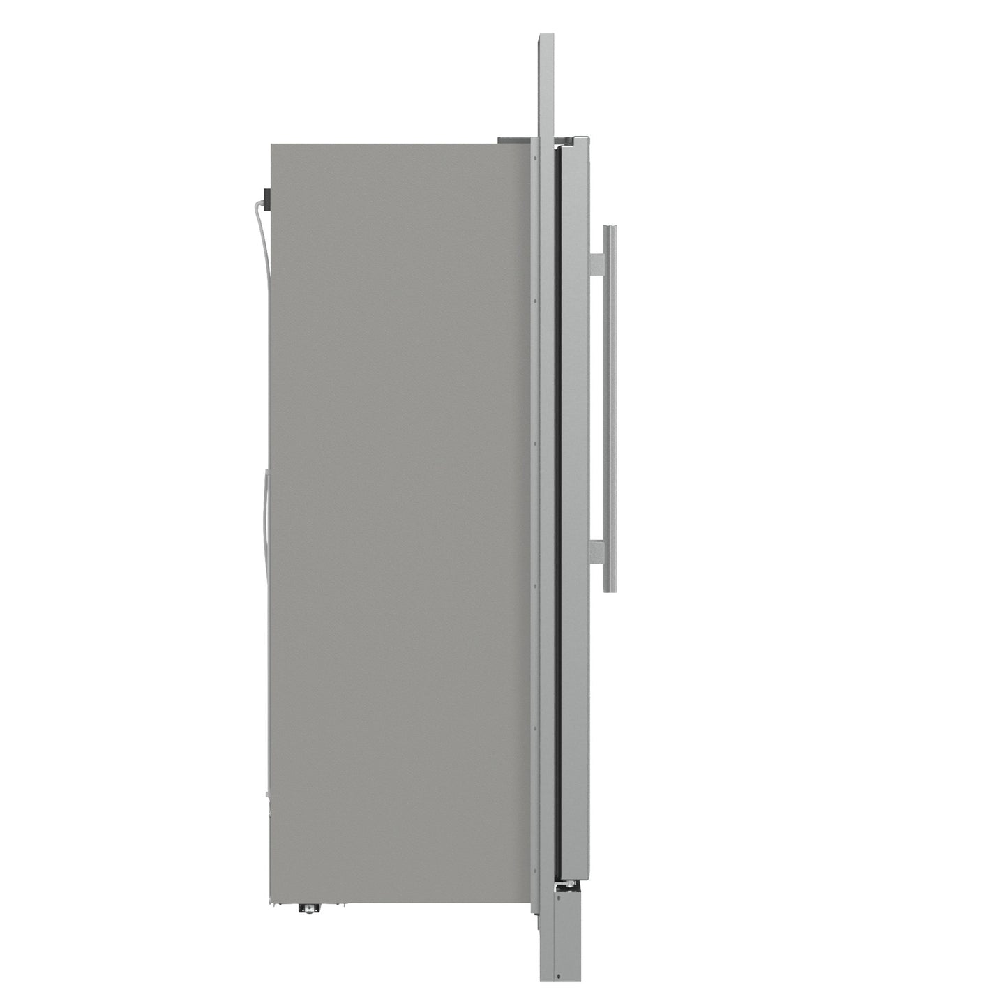 FORNO Fortezza 60-Inch Freestanding Refrigerator Freezer, 28 Cu. Ft., Automatic Ice Maker, Stainless Steel, Model FFFFD1738-60MG
