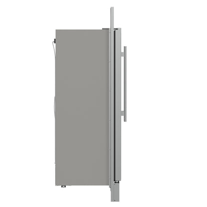 FORNO Fortezza 60-Inch Freestanding Refrigerator Freezer, 28 Cu. Ft., Automatic Ice Maker, Stainless Steel, Model FFFFD1738-60MG