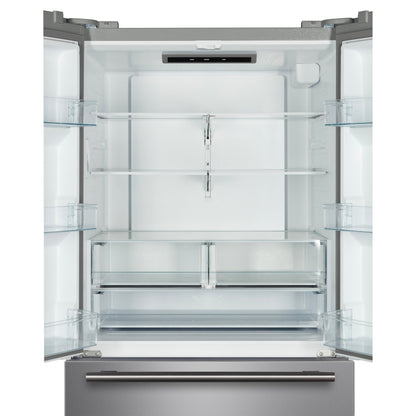 FORNO Rivello 36 in. French Door Refrigerator, Standard Depth, Stainless Steel, with Water & Ice Dispenser (Model FFFFD1783-36S)