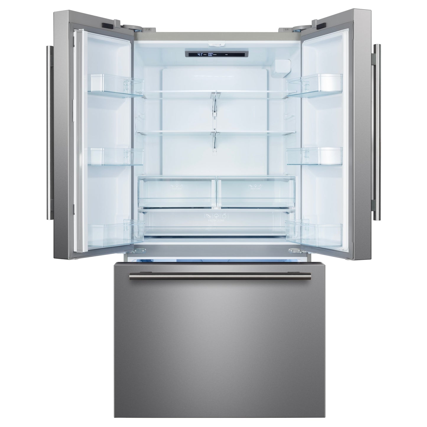 FORNO Rivello 36 in. French Door Refrigerator, Standard Depth, Stainless Steel, with Water & Ice Dispenser (Model FFFFD1783-36S)