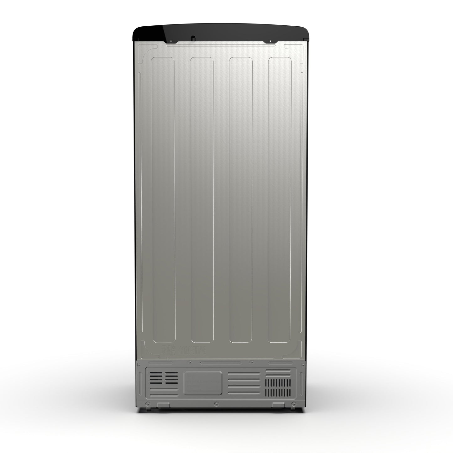 Forno Espresso Luigi 33-Inch French Door Refrigerator, 18 Cu. Ft., Black with Antique Brass Handles (Model FFFFD1791-33BLK)