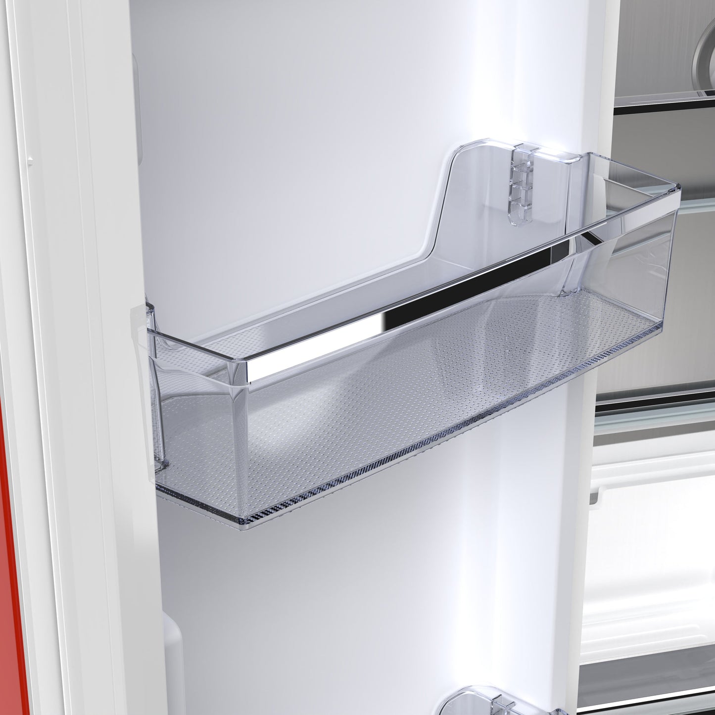 Forno Espresso Luigi 33-Inch French Door Refrigerator, 18 Cu. Ft., Red (Model FFFFD1791-33RED)